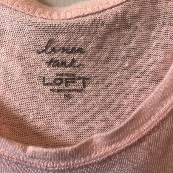 Loft, light pink tank 🌸💕🎀 3/$20 - Picture 2 of 2